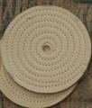 SEWED DISC COTTON CLOTH COLOR WHITE/BEIGE Ø 200 HOLE.16