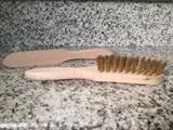 BROSSES EN LAITON ET BOIS