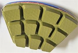 SEGMENT DIAFERG POUR MARBRE G.400 JAUNE SEG