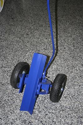 CART FOR SLABS WITH PNEUMATIC WHEELS - MOD.N