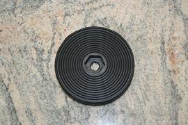 ROUND RUBBER FOR CLAMPS Ø 120 BLACK